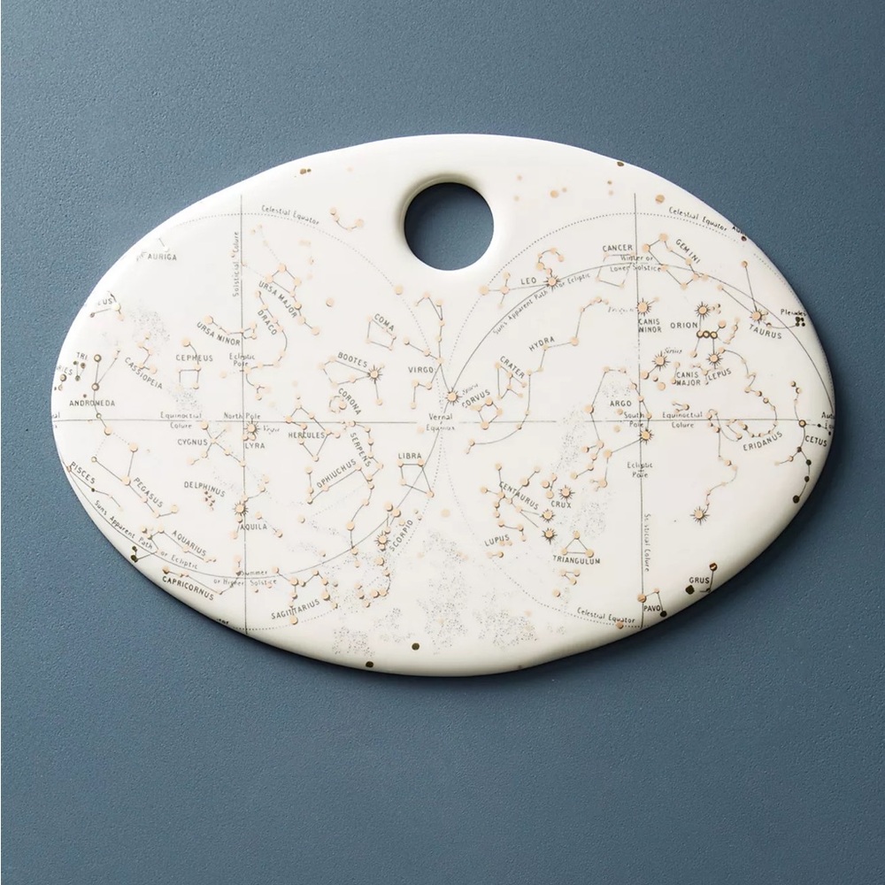 Anthropologie Astrology Cheese Plater
